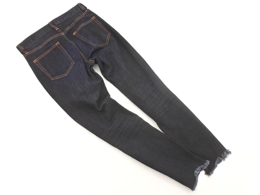 MOUSSY マウジー ダメージ加工 スキニー デニムパンツ size26/青 ■■ ☆ fdc4 レディース