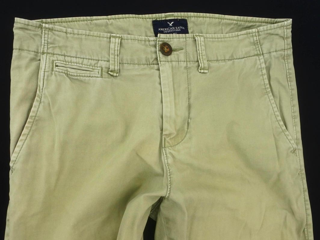 AMERICAN EAGLE アメリカンイーグル チノ パンツ size30/緑 ■■ ☆ fdc4 メンズ