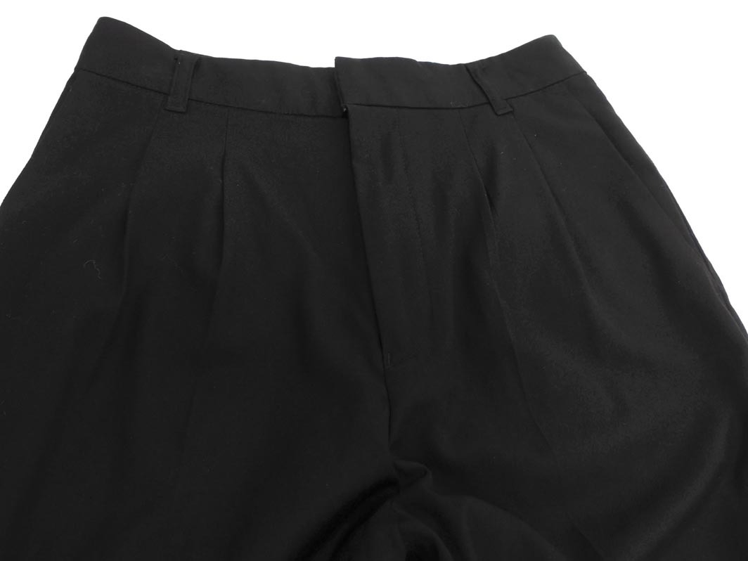 LOWRYS FARM ローリーズファーム タック テーパード パンツ sizeM/黒 ■■ ☆ fdc8 レディース