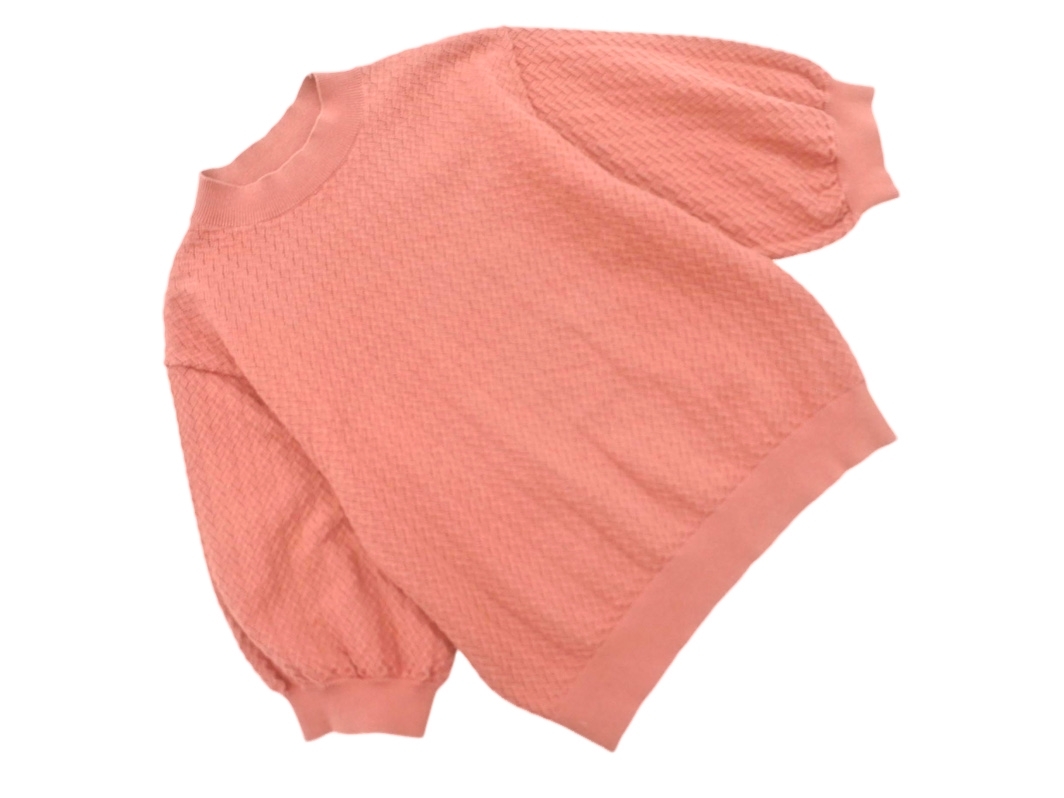 N. エヌ ナチュラルビューティーベーシック サマー ニット セーター sizeM/ピンク ■◆ ☆ fdc8 レディース