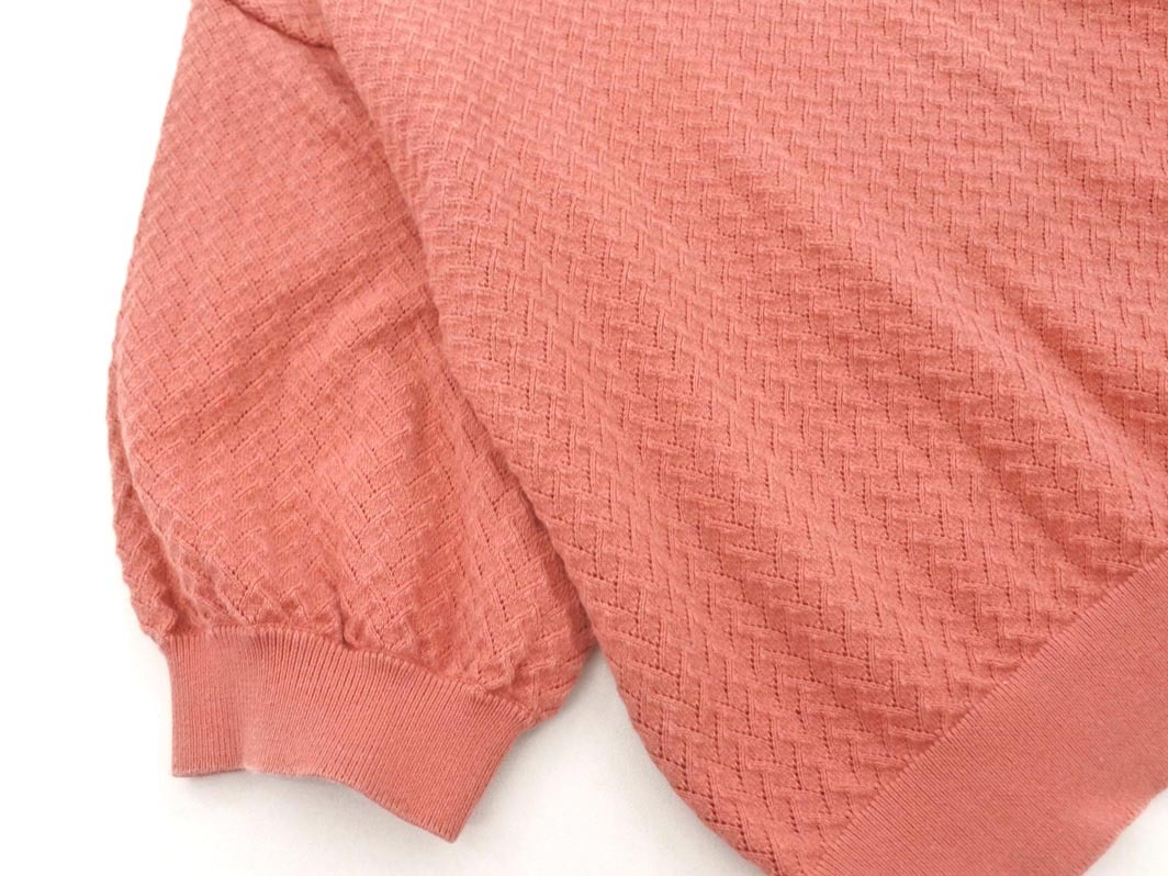 N. エヌ ナチュラルビューティーベーシック サマー ニット セーター sizeM/ピンク ■◆ ☆ fdc8 レディース
