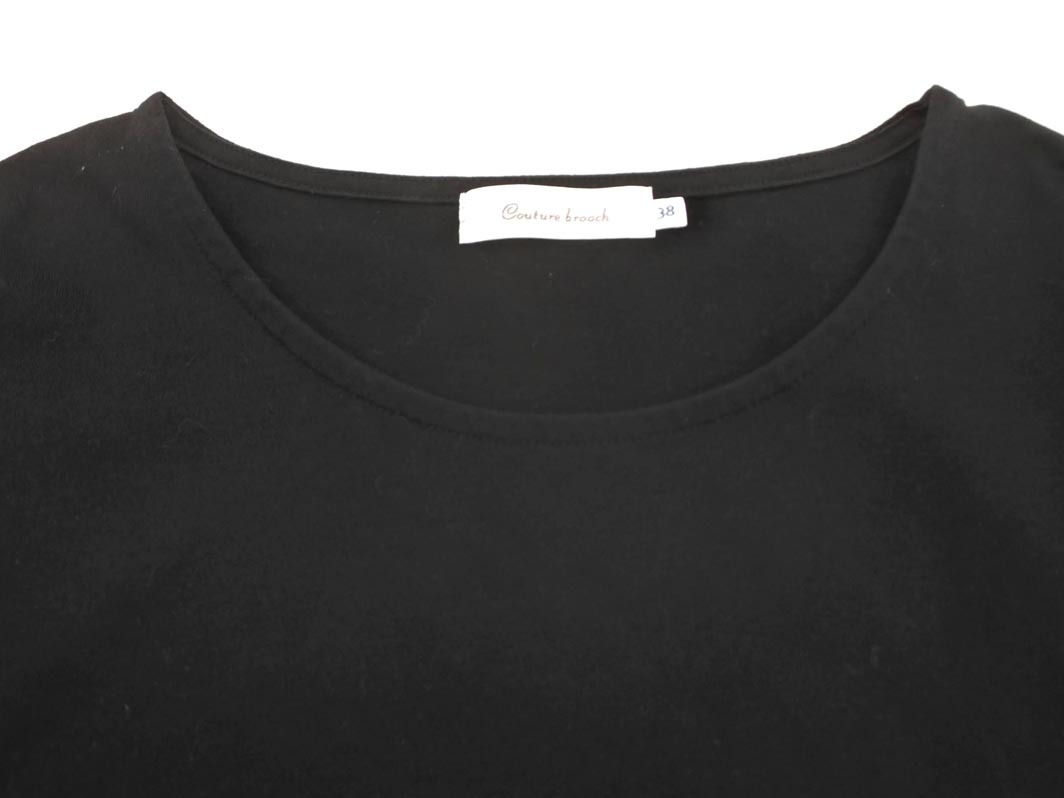 Couture broochkchu-ru брошь лента cut and sewn size38/ чёрный #* * fdc8 женский 