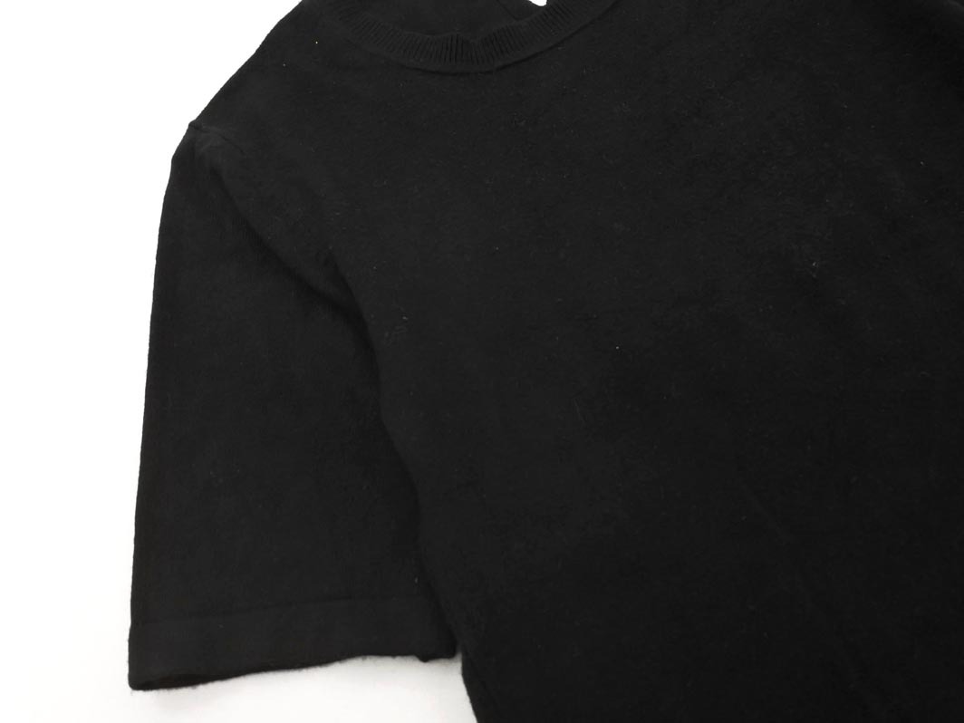 ネコポスOK ZARA ザラ サマー ニット セーター sizeM/黒 ■◆ ☆ fdc8 レディース_画像2