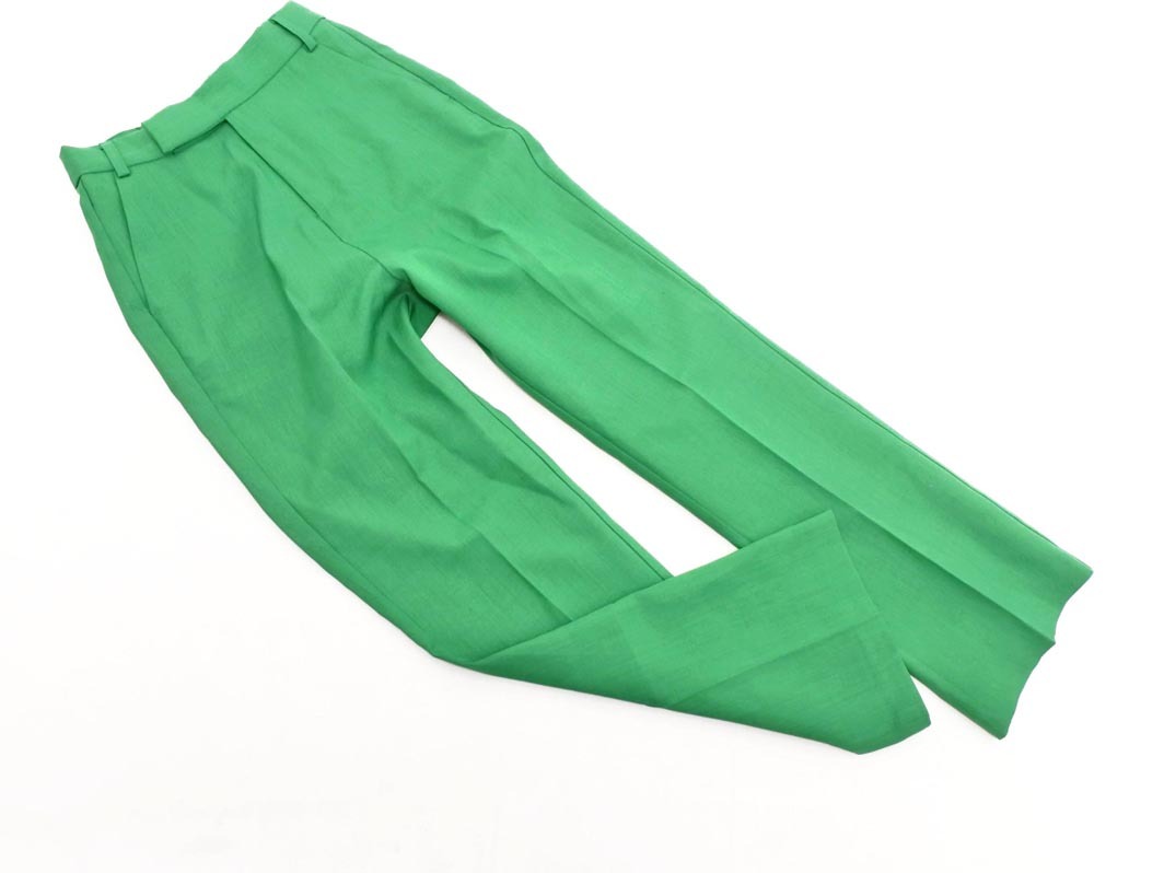 LOWRYS FARM ローリーズファーム センタープレス加工 パンツ sizeS/緑 ■◇ ☆ fdd0 レディース