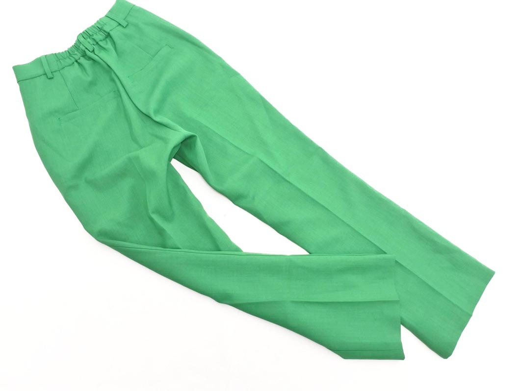 LOWRYS FARM ローリーズファーム センタープレス加工 パンツ sizeS/緑 ■◇ ☆ fdd0 レディース