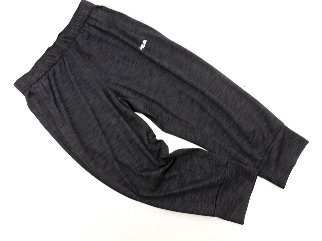 ネコポスOK FILA フィラ クロップド パンツ sizeM/グレー ■◇ ☆ fdd0 レディース