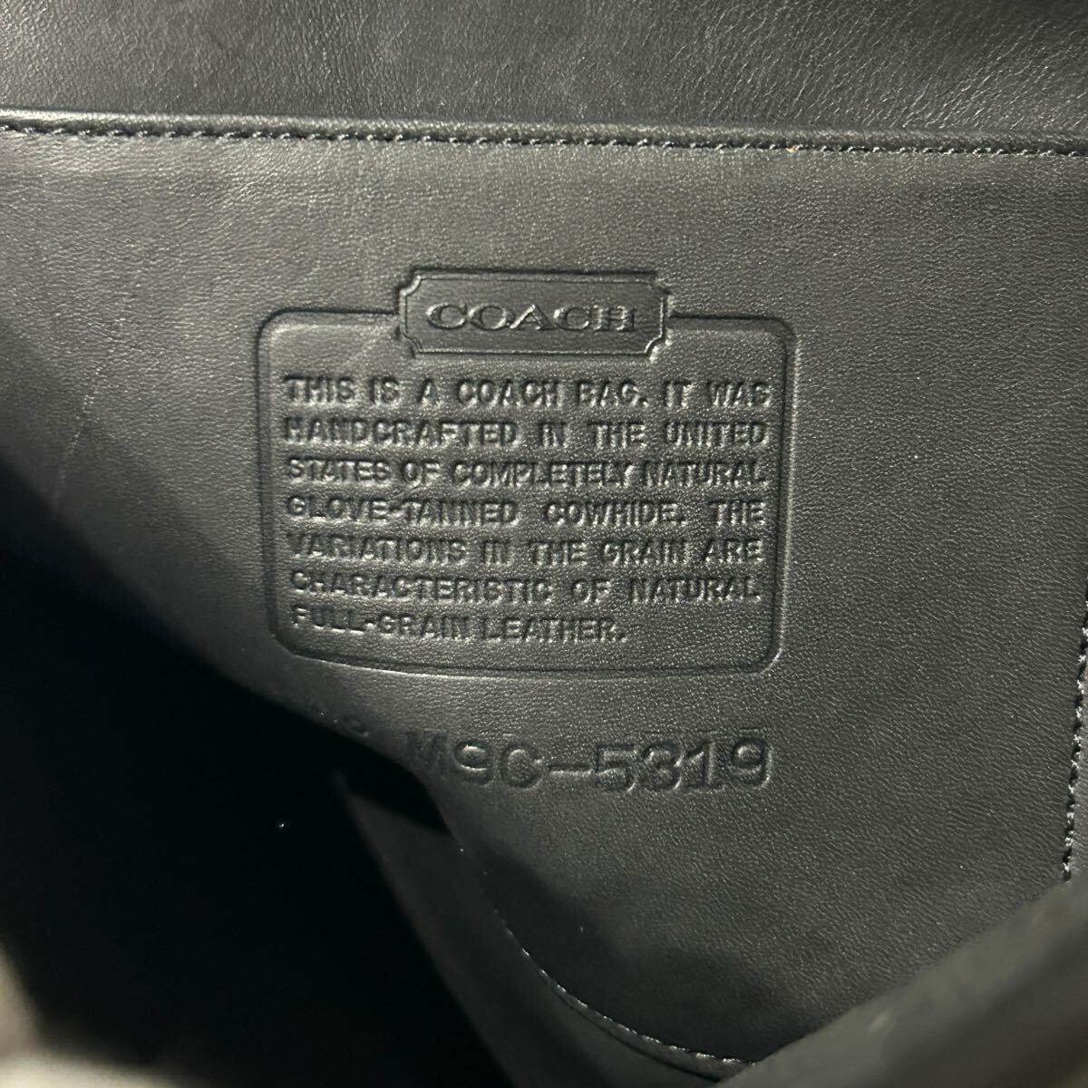 美品 COACH コーチ ビジネスバッグ 5319 グラブタンカウハイド 美品 COACH コーチ ビジネスバッグ 5319 グラブタンカウハイド