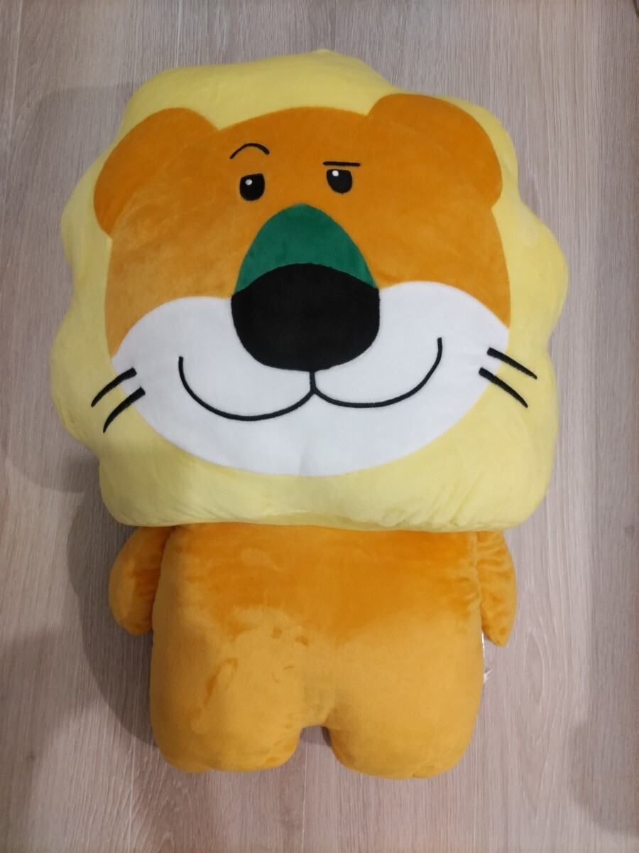 たべっ子どうぶつ ギンビス ぬいぐるみ クッション まとめ売り ライオン ゾウ たべっ子どうぶつ ライオンぬいぐるみクッション|Yahoo!フリマ