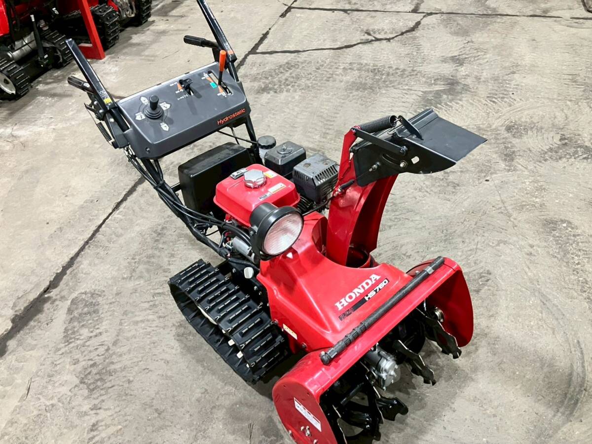 除雪機☆HONDA/ホンダ☆HS760(SZBE)☆HST☆電動シューター☆動作 除雪機☆HONDA/ホンダ☆HS760(SZBE)☆HST☆電動シューター☆動作