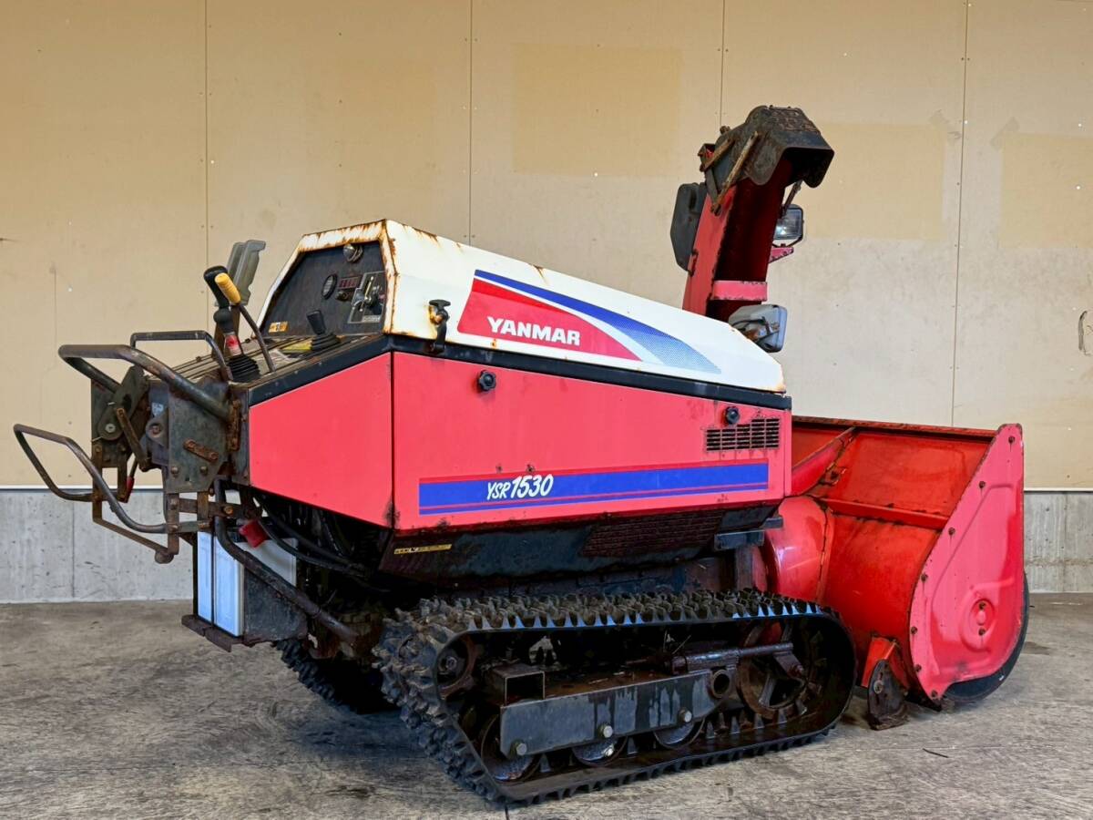 新潟発☆除雪機☆YANMAR/ヤンマー☆YSR1530☆セル付☆サイド 新潟発☆除雪機☆YANMAR/ヤンマー☆YSR1530☆セル付☆サイド