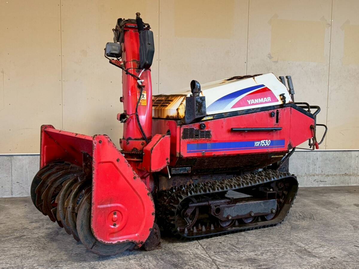 新潟発☆除雪機☆YANMAR/ヤンマー☆YSR1530☆セル付☆サイド 新潟発☆除雪機☆YANMAR/ヤンマー☆YSR1530☆セル付☆サイド