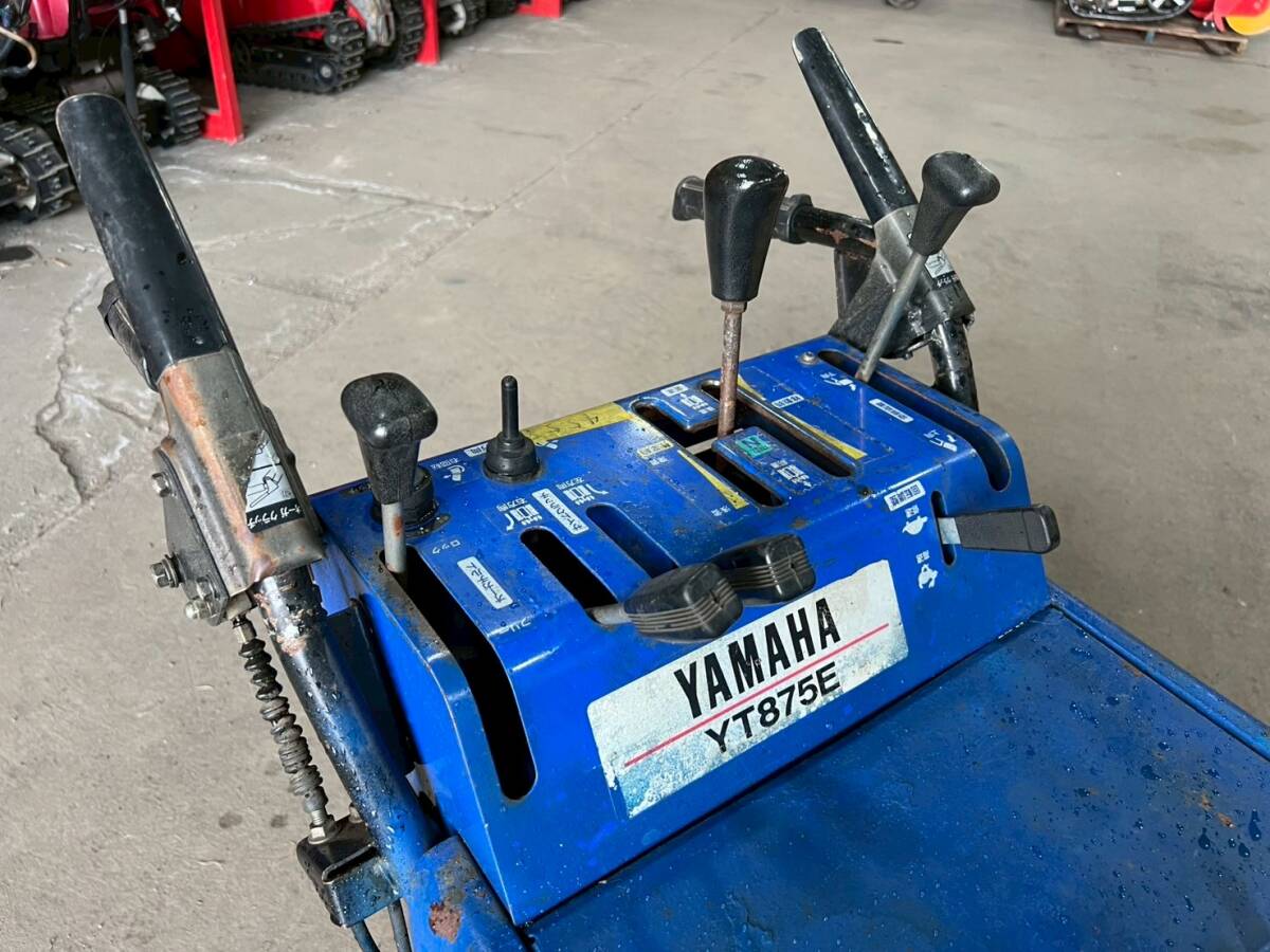 除雪機☆YAMAHA/ヤマハ☆YT875E(7MN1)☆エンジン始動確認済み 除雪機☆YAMAHA/ヤマハ☆YT875E(7MN1)☆エンジン始動確認済み