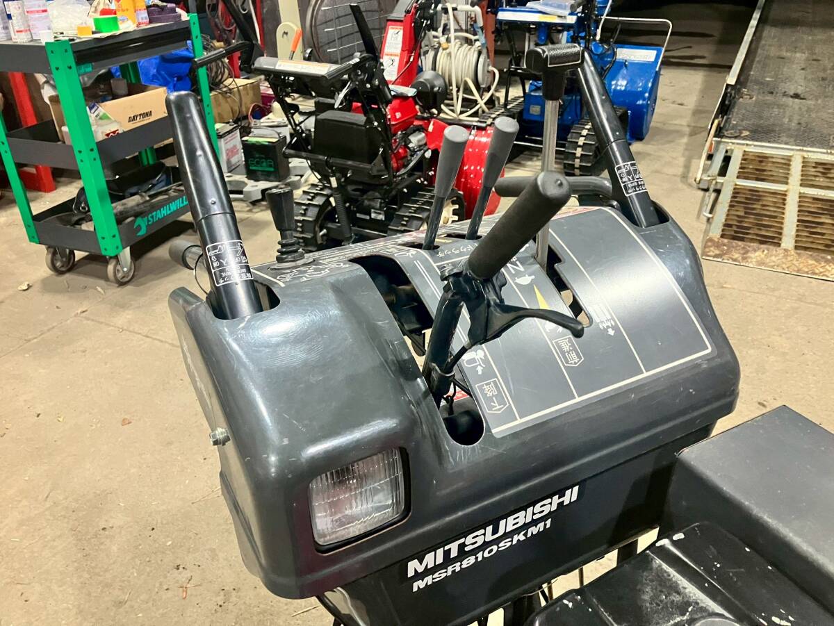 除雪機☆MITSUBISHI/三菱☆MSR810SKM1☆HST☆サイドクラッチ 除雪機☆MITSUBISHI/三菱☆MSR810SKM1☆HST☆サイドクラッチ