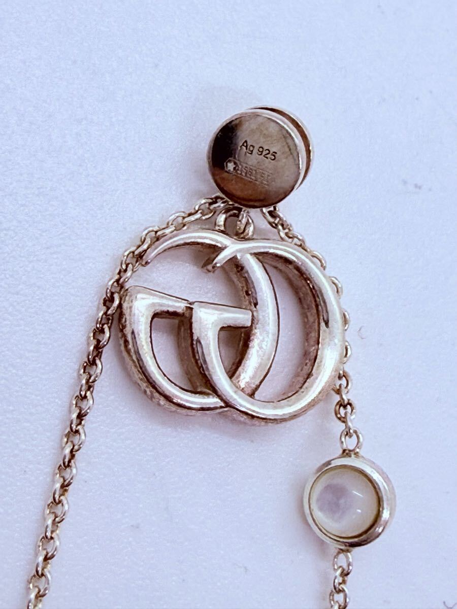 TM☆GUCCI ネックレス グッチ ダブルG マザーオブパール TM☆GUCCI ネックレス グッチ ダブルG マザーオブパール