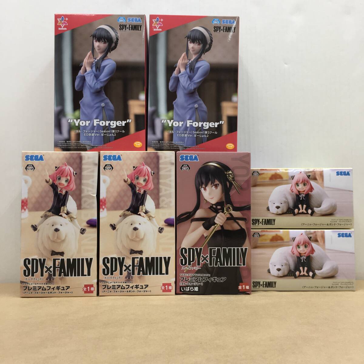 △【T709】未開封品『スパイファミリー 関連フィギュア まとめ △【T709】未開封品『スパイファミリー 関連フィギュア まとめ