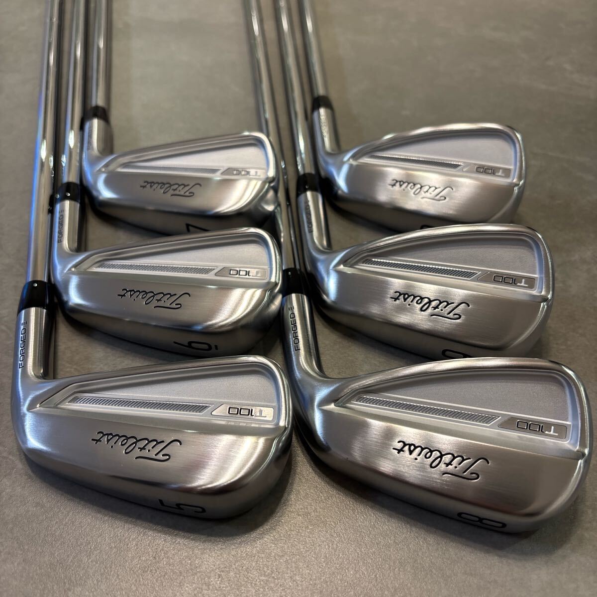 美品】タイトリスト T100 2023 5〜PW MODUS125S 保証書付き 美品】タイトリスト T100 2023 5〜PW MODUS125S 保証書付き