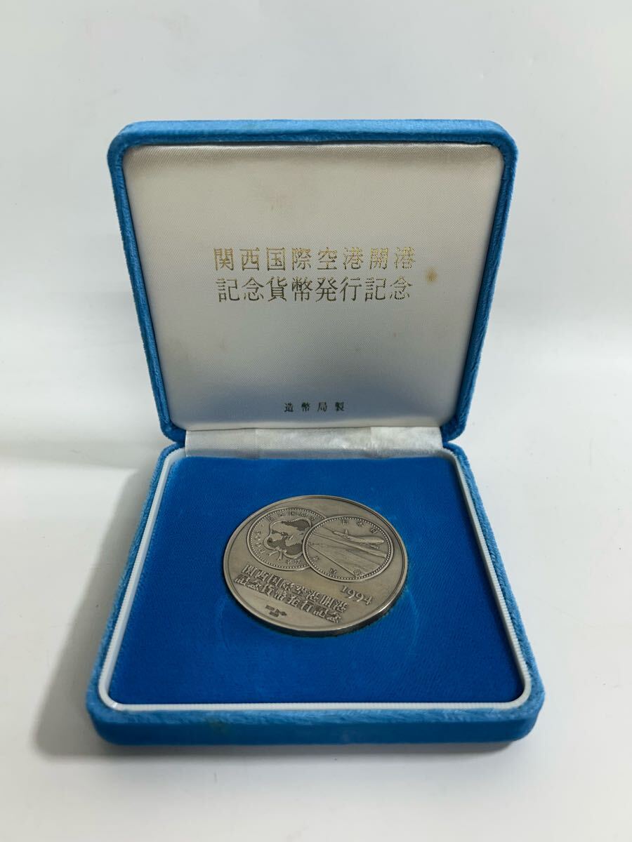 関西国際空港 記念貨幣発行記念 純銀メダル 記念メダル 造幣局 関西国際空港 記念貨幣発行記念 純銀メダル 記念メダル 造幣局