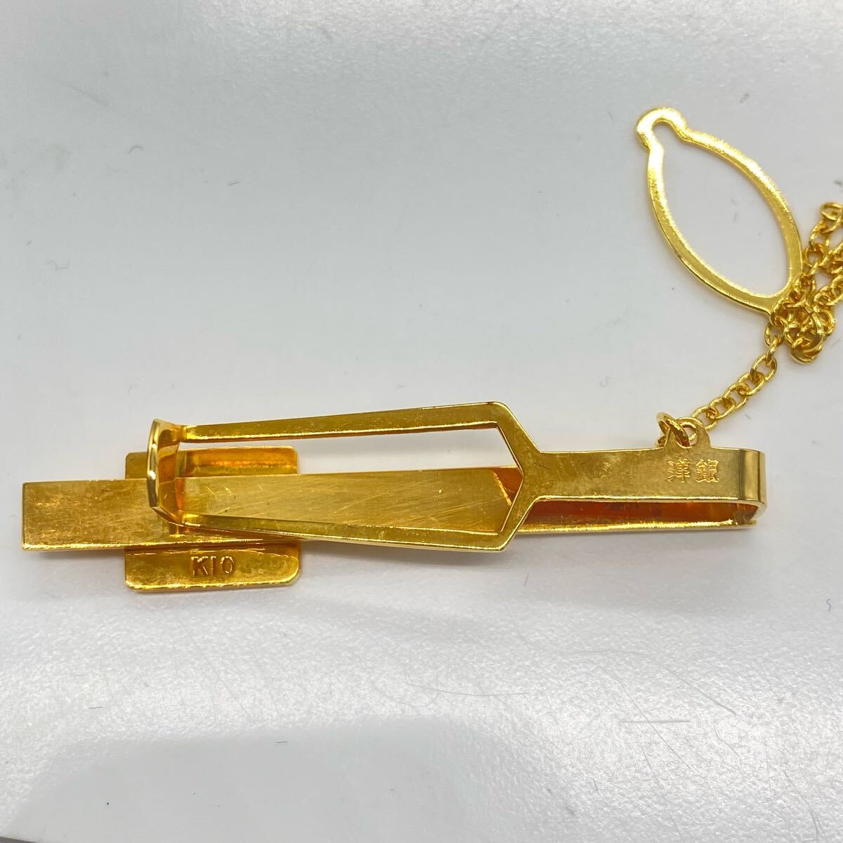 1円〜 3M K10製 カフスボタン ネクタイピン 総重量約16g 天皇 1円〜 3M K10製 カフスボタン ネクタイピン 総重量約16g 天皇