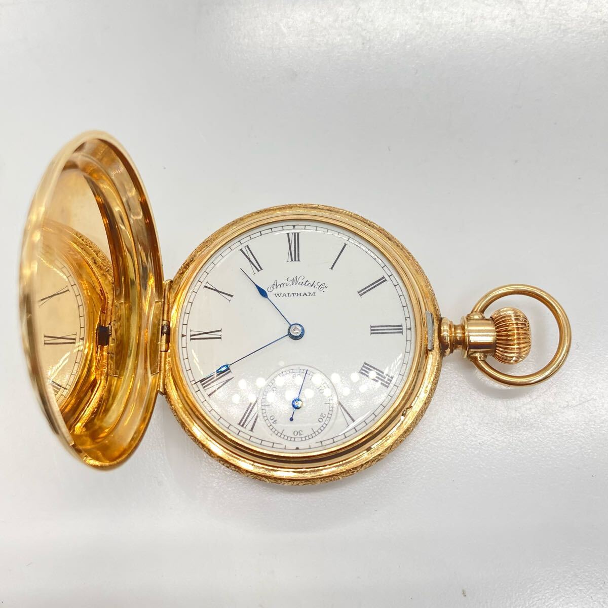 1円〜 3F WALTHAM 81944 懐中時計 ウォルサム 手巻き 1円〜 3F WALTHAM 81944 懐中時計 ウォルサム 手巻き