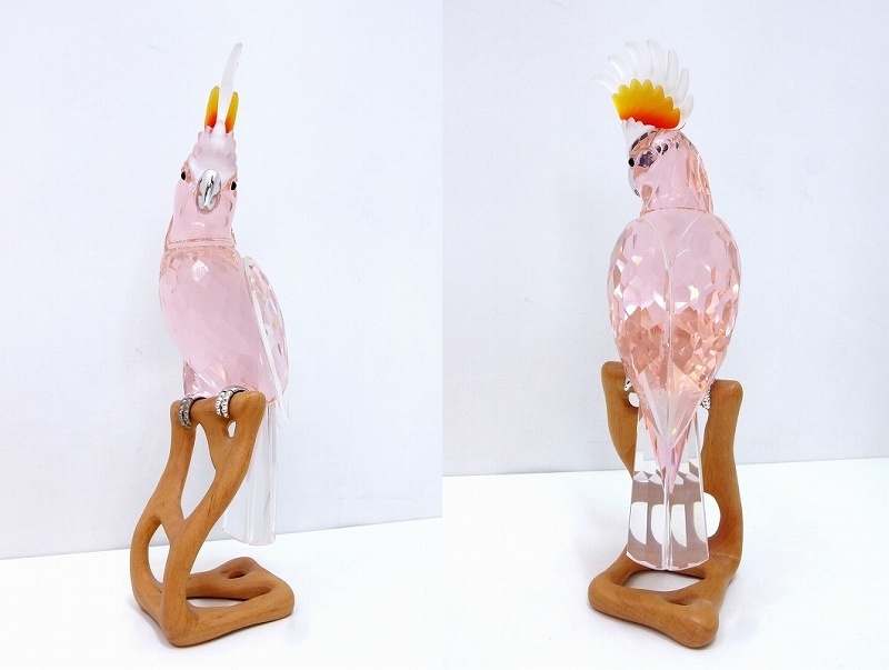  Swarovski SWAROVSKI Cockatoo Cockatoo Red попугай длиннохвостый попугай птица crystal стекло украшение 718565 kz5008221756