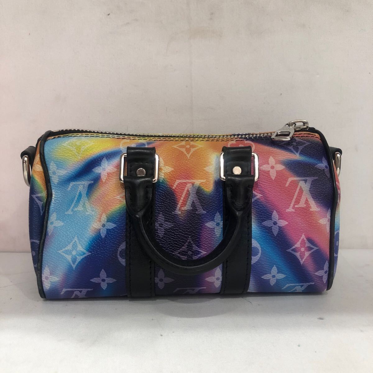 ts20250404【LOUIS VUITTON】ルイヴィトン キーポル XS モノグラムサンセット ボストンバッグ M80953 ショルダー 欠品