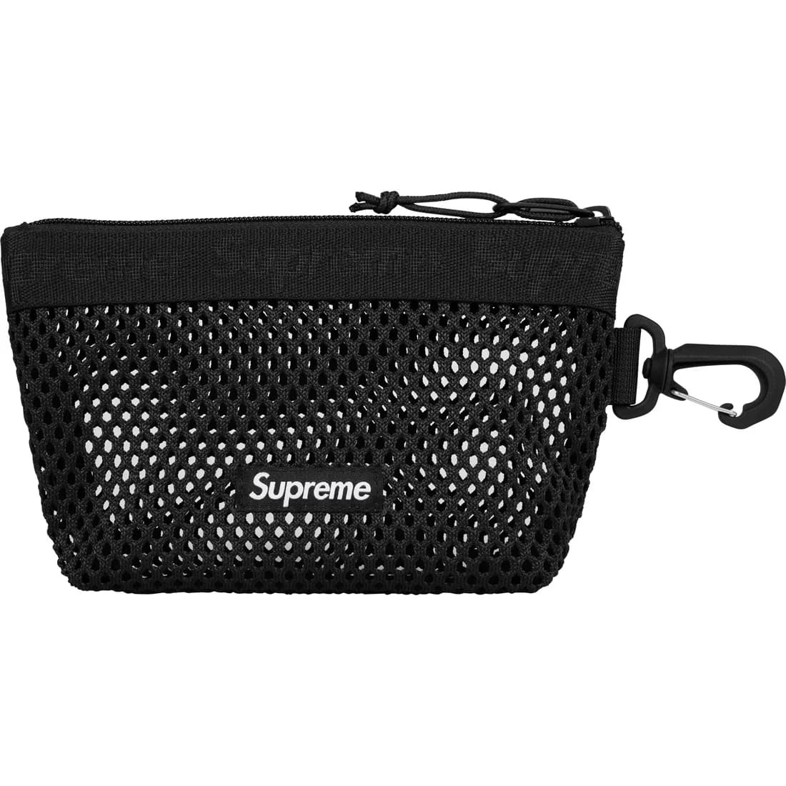 新品未開封 Supreme Mesh Mini Pouch Black 25SS 黒 メッシュ 新品未開封 Supreme Mesh Mini Pouch Black 25SS 黒 メッシュ