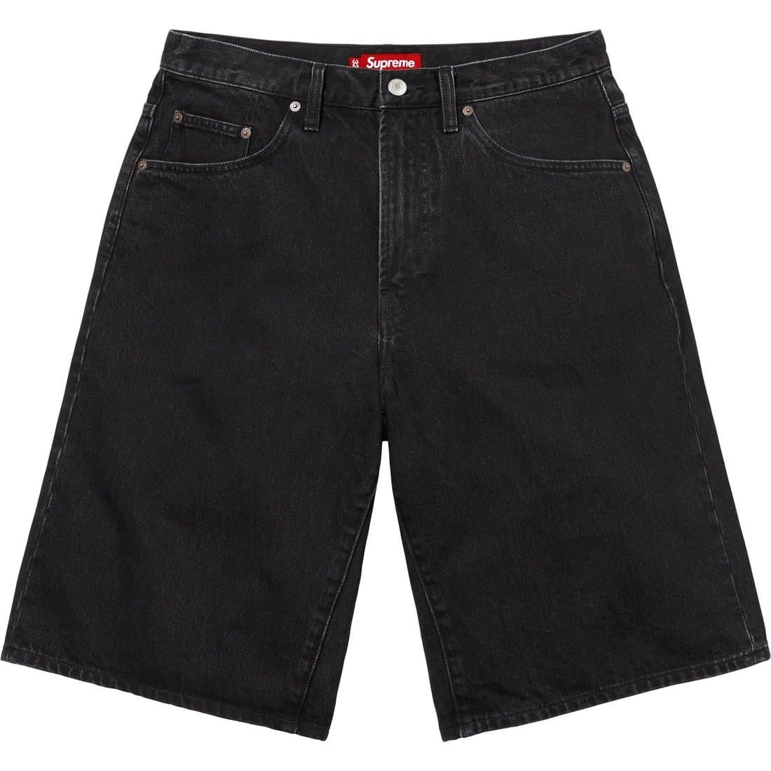 新品未開封 Supreme Baggy Denim Short Black 25SS 黒 バギー 新品未開封 Supreme Baggy Denim Short Black 25SS 黒 バギー