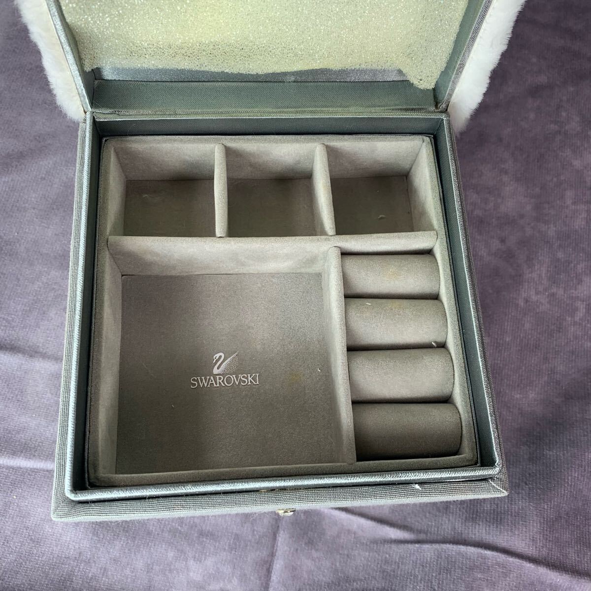 スワロフスキー BOX ボックス ケース アクセサリーケース ジュエリーボックス _画像3