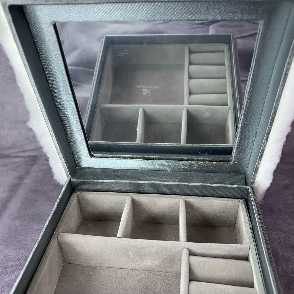 スワロフスキー BOX ボックス ケース アクセサリーケース ジュエリーボックス _画像6