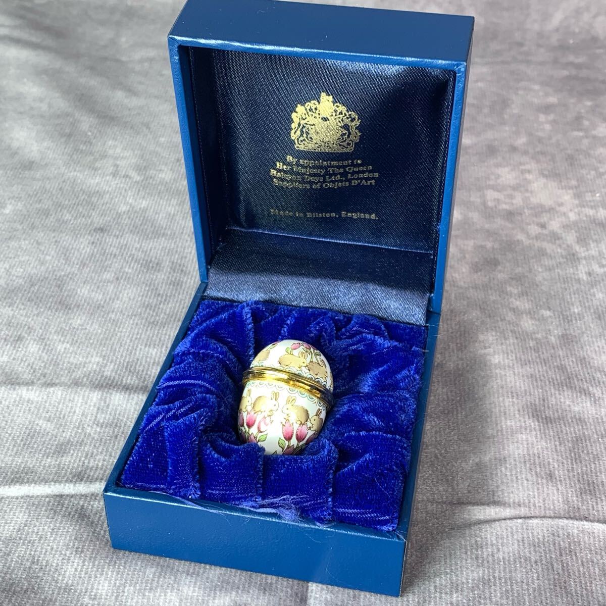 HALCYON DAYS ハルシオンデイズ 小物入れ うさぎ HALCYON DAYS ハルシオンデイズ 小物入れ うさぎ