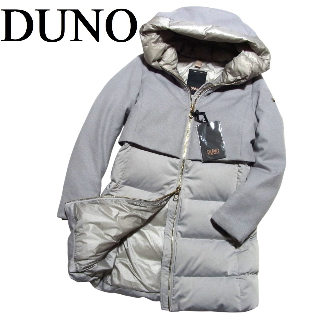 DUNO デュノ BALLON X バロン ウール 異素材切替 フード ダウン DUNO デュノ BALLON X バロン ウール 異素材切替 フード ダウン