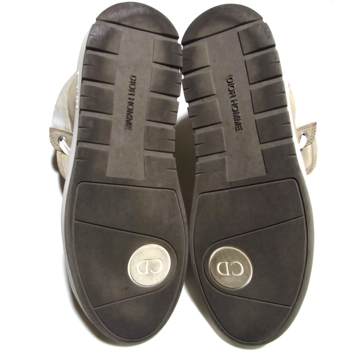11SS Dior HOMME ディオールオム レザー ハイカット スニーカー 11SS Dior HOMME ディオールオム レザー ハイカット スニーカー