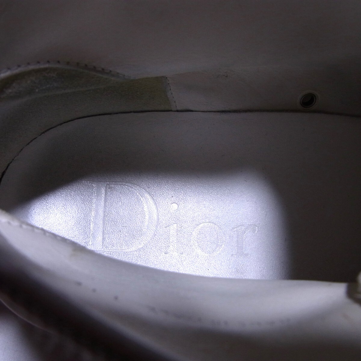 11SS Dior HOMME ディオールオム レザー ハイカット スニーカー 11SS Dior HOMME ディオールオム レザー ハイカット スニーカー