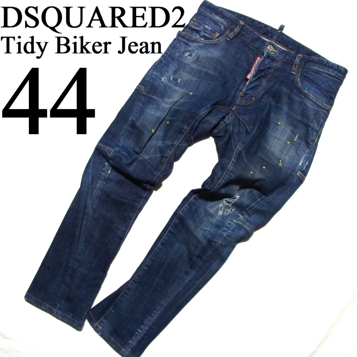 20SS DSQUARED2 ディースクエアード Tidy Biker Jean ビッグタグ 20SS DSQUARED2 ディースクエアード Tidy Biker Jean ビッグタグ