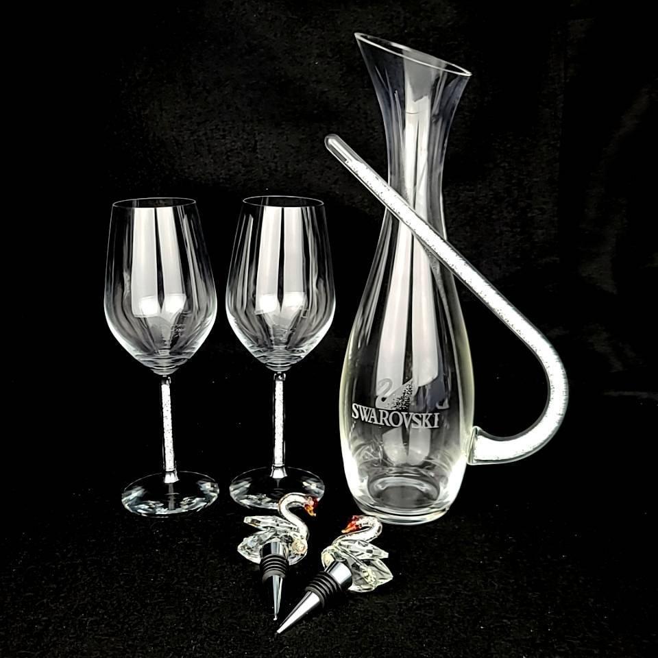 良品 スワロフスキー SWAROVSKI Crystalline デキャンタ 良品 スワロフスキー SWAROVSKI Crystalline デキャンタ