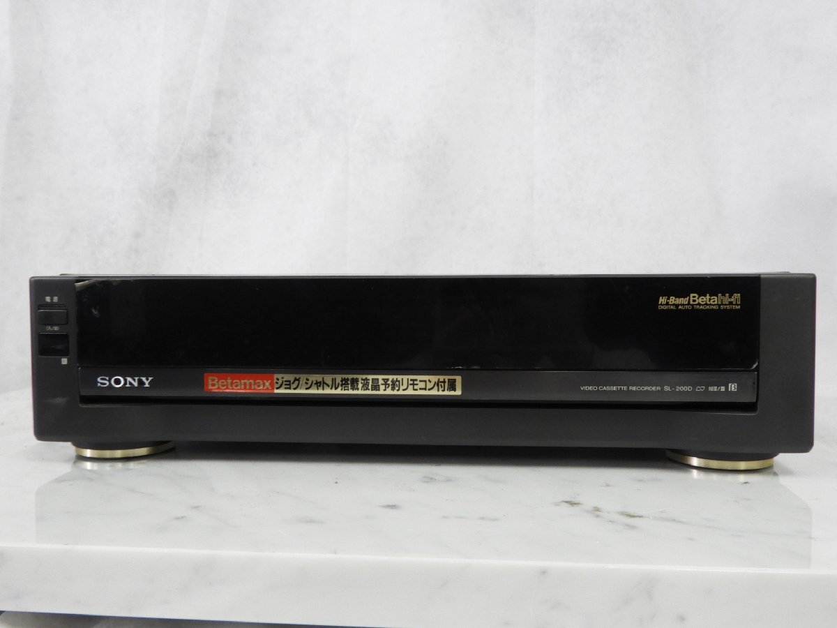 C】SONY SL-200D ベータビデオデッキ ソニー 3011251(ベータ C】SONY SL-200D ベータビデオデッキ ソニー 3011251(ベータ