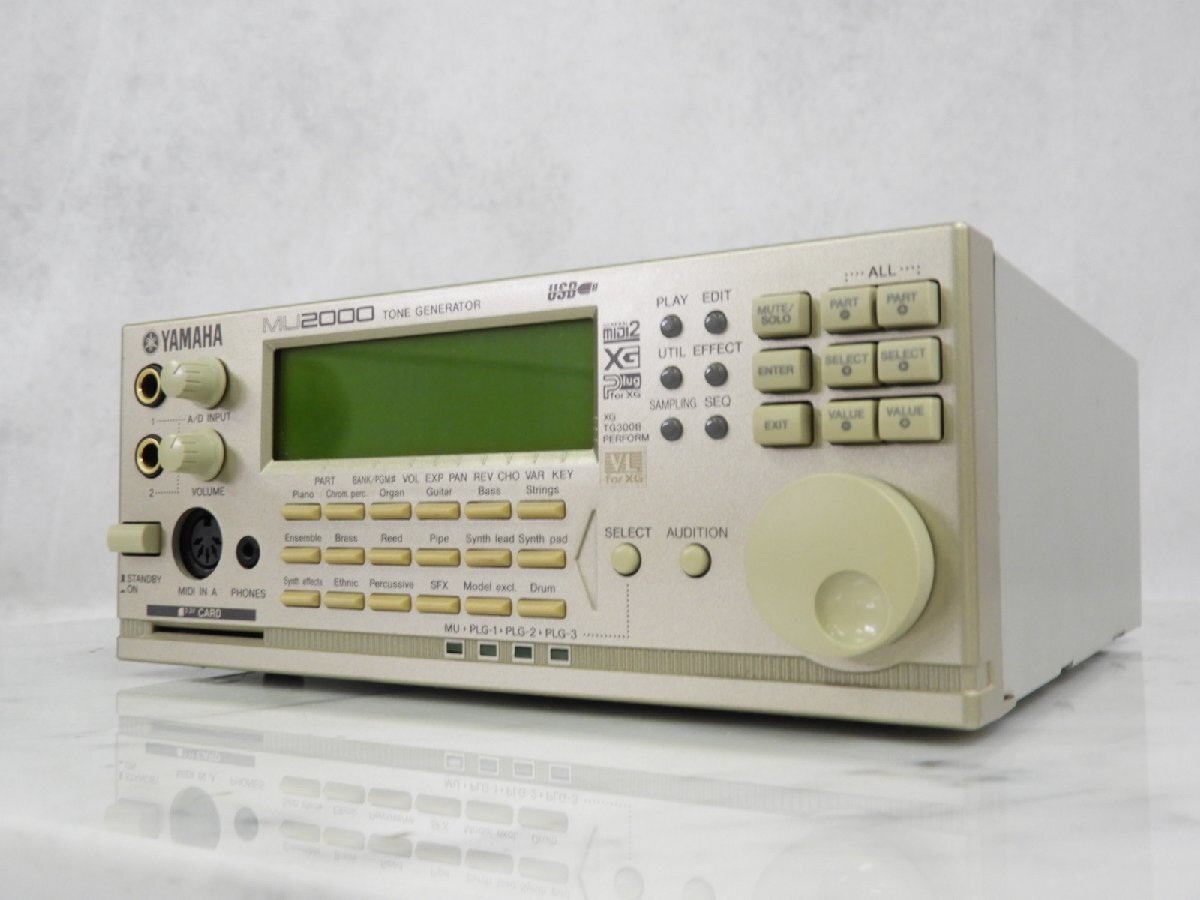 【完動品】YAMAHA MU 2000 音源モジュール ヤマハ | MU2000 - シンセサイザー - 概要