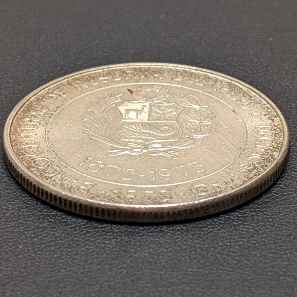 KKB2854KY】ペルー 100ソル銀貨 1873-1973年 ペルー・日本修好 KKB2854KY】ペルー 100ソル銀貨 1873-1973年 ペルー・日本修好