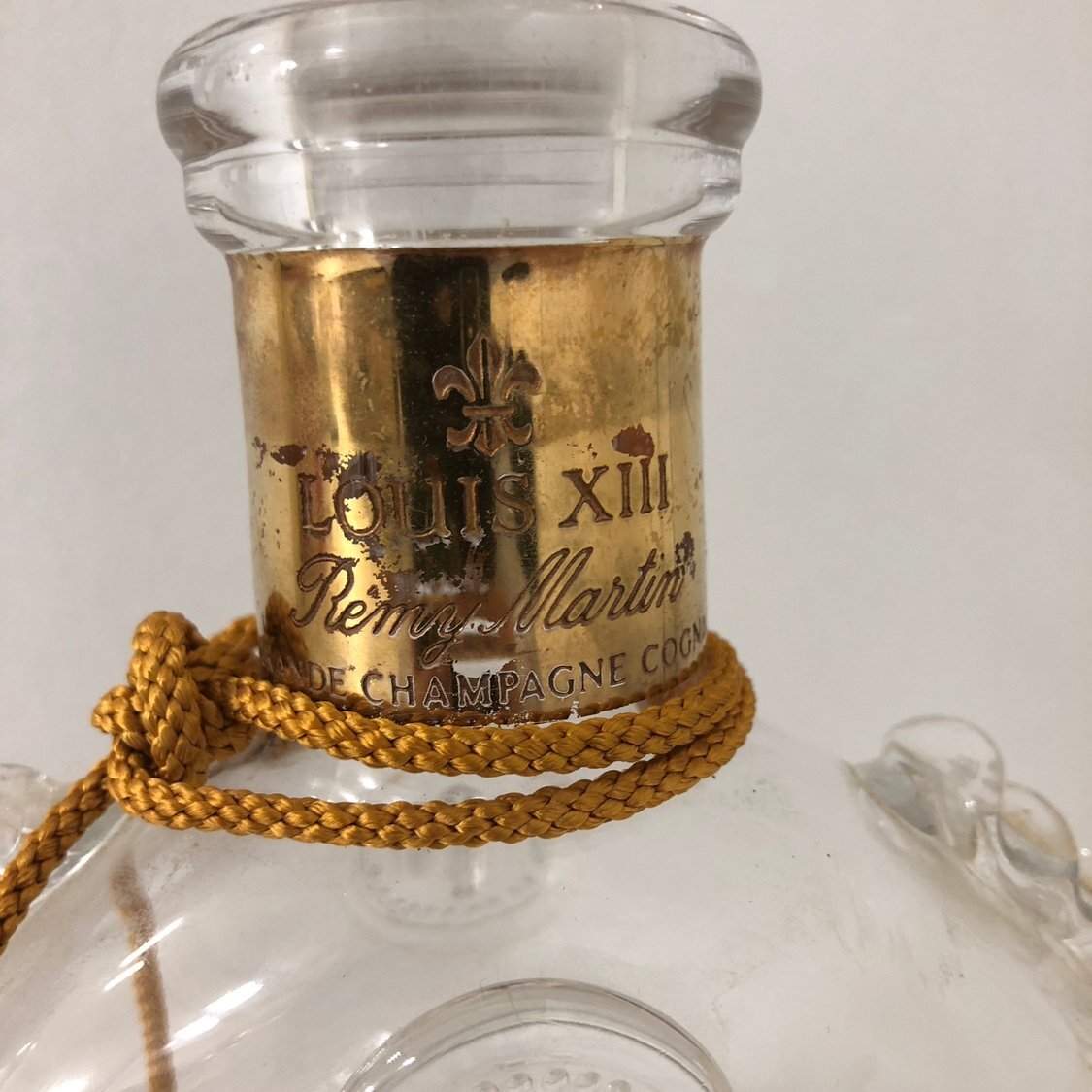 GSA4686】【1円~】REMY MARTIN レミーマルタン ルイ13世 空瓶 GSA4686】【1円~】REMY MARTIN レミーマルタン ルイ13世 空瓶