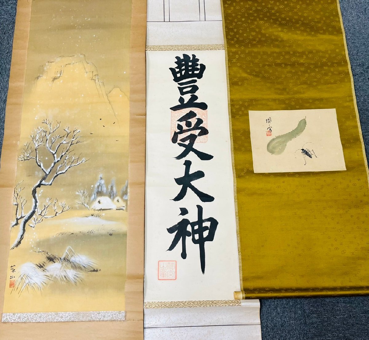DK5148a】【追加送料有】【真作】1円~ 美術品まとめ 九谷陶仙 DK5148a】【追加送料有】【真作】1円~ 美術品まとめ 九谷陶仙