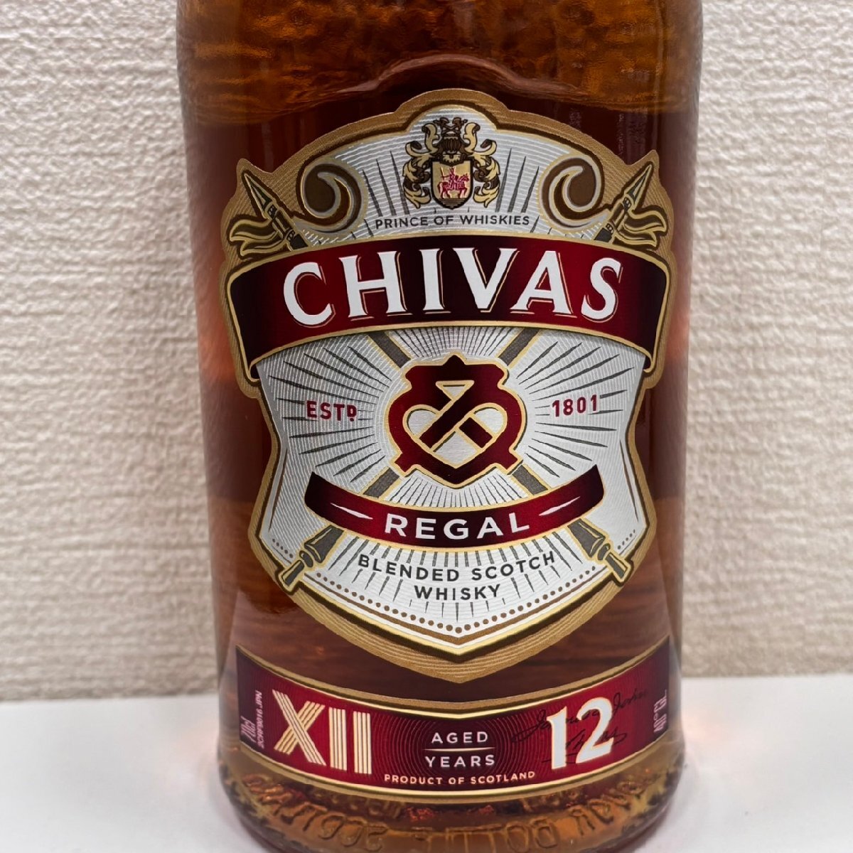 SYC3042】未開栓 CHIVAS REGAL シーバスリーガル 12年 スコッチ SYC3042】未開栓 CHIVAS REGAL シーバスリーガル 12年 スコッチ