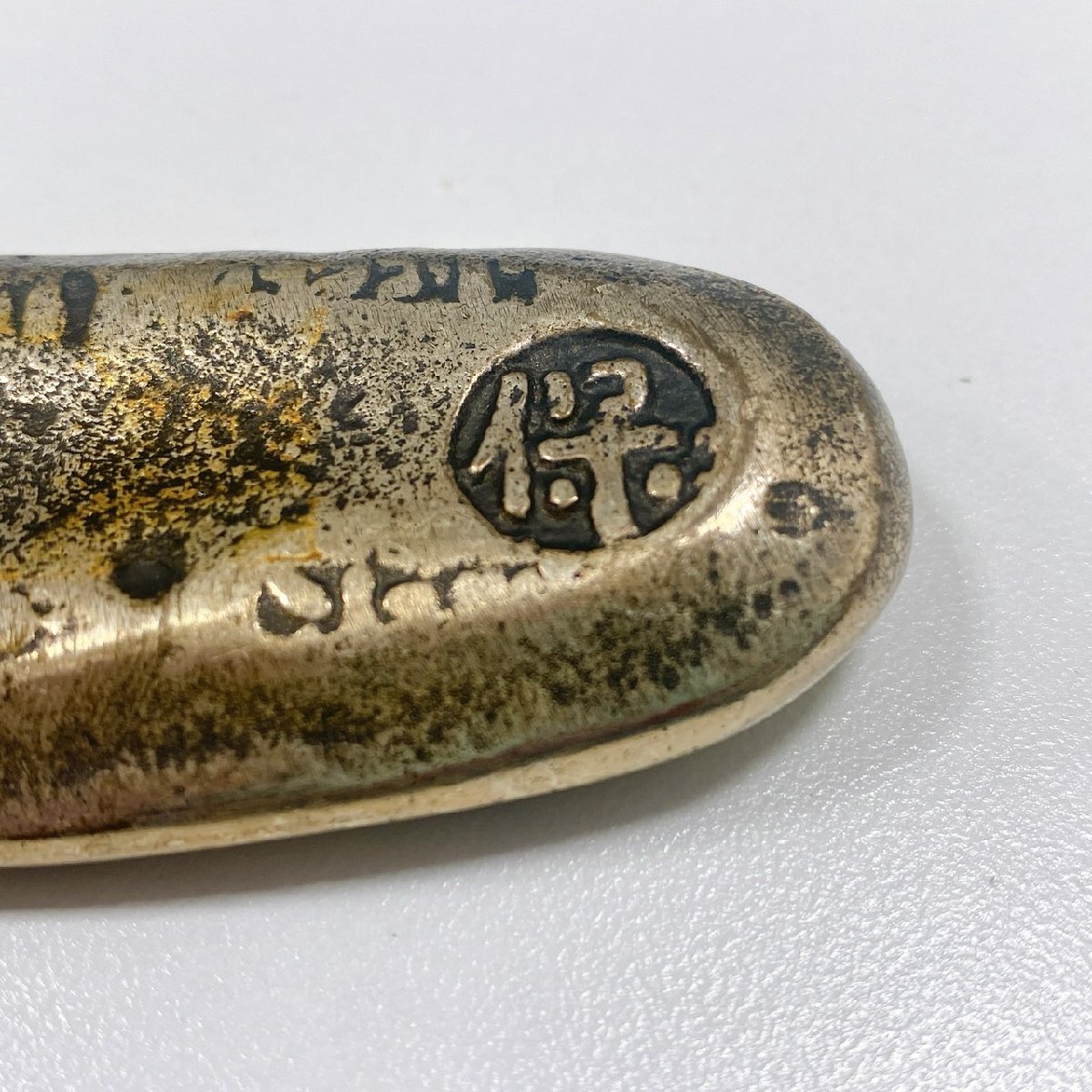 ART10013】 天保丁銀 てんぽうちょうぎん 江戸時代後期 銀貨 約 ART10013】 天保丁銀 てんぽうちょうぎん 江戸時代後期 銀貨 約