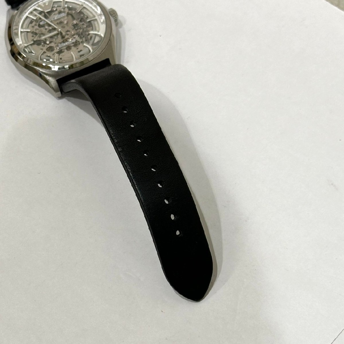 KIM3128】【1円~】EMPORIO ARMANI 可動品 AR-60003 腕回り 約 KIM3128】【1円~】EMPORIO ARMANI 可動品 AR-60003 腕回り 約