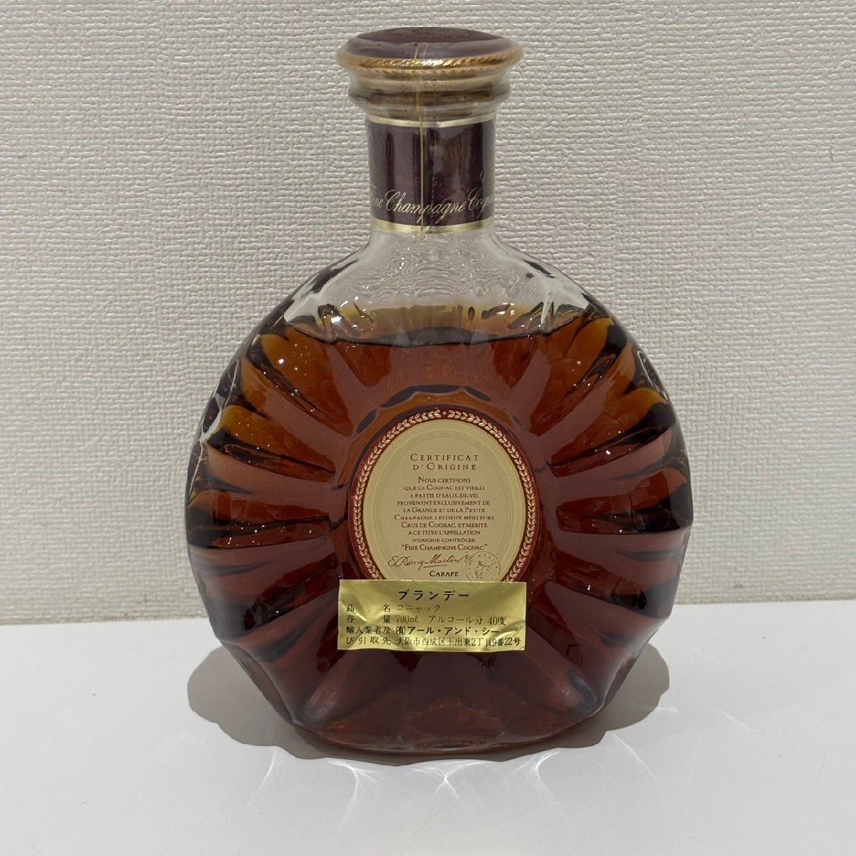 AMT7855】【未開栓 古酒】 REMY MARTIN レミーマルタン XO AMT7855】【未開栓 古酒】 REMY MARTIN レミーマルタン XO