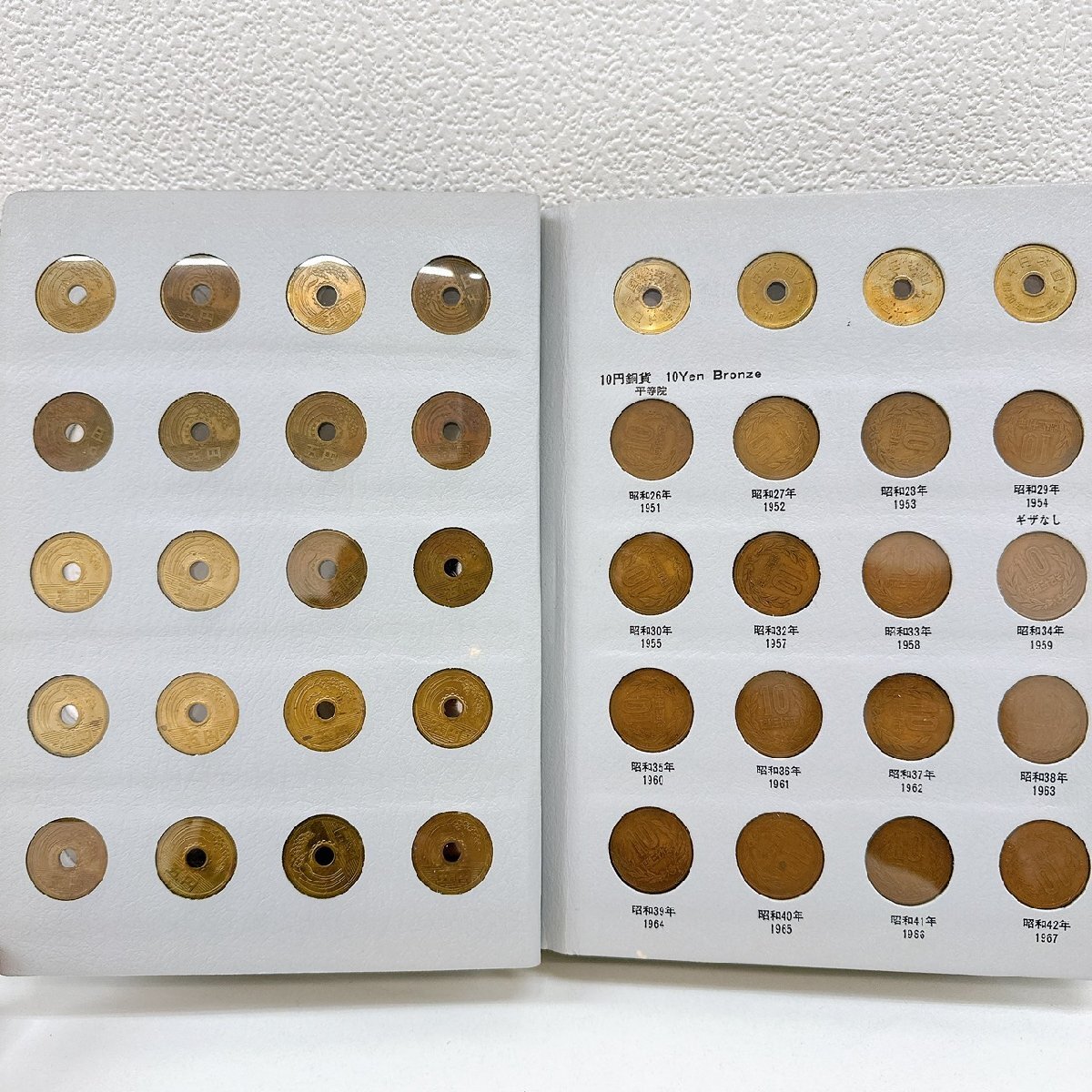 HPF4865】現行コイン年号別アルバム CURRENT COIN ALBUM 日本 HPF4865】現行コイン年号別アルバム CURRENT COIN ALBUM 日本
