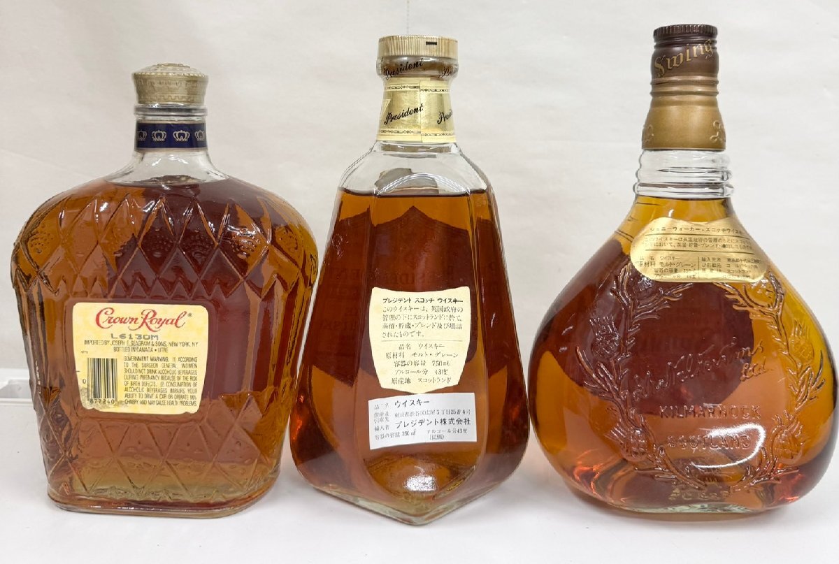 TK7947】【未開栓 古酒】お酒おまとめ Crown Royal クラウン TK7947】【未開栓 古酒】お酒おまとめ Crown Royal クラウン