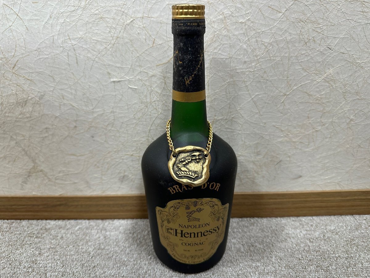 SYC4480】【未開栓 古酒】1円~ COGNAC Hennessy NAPOLEON 750ml SYC4480】【未開栓 古酒】1円~ COGNAC Hennessy NAPOLEON 750ml