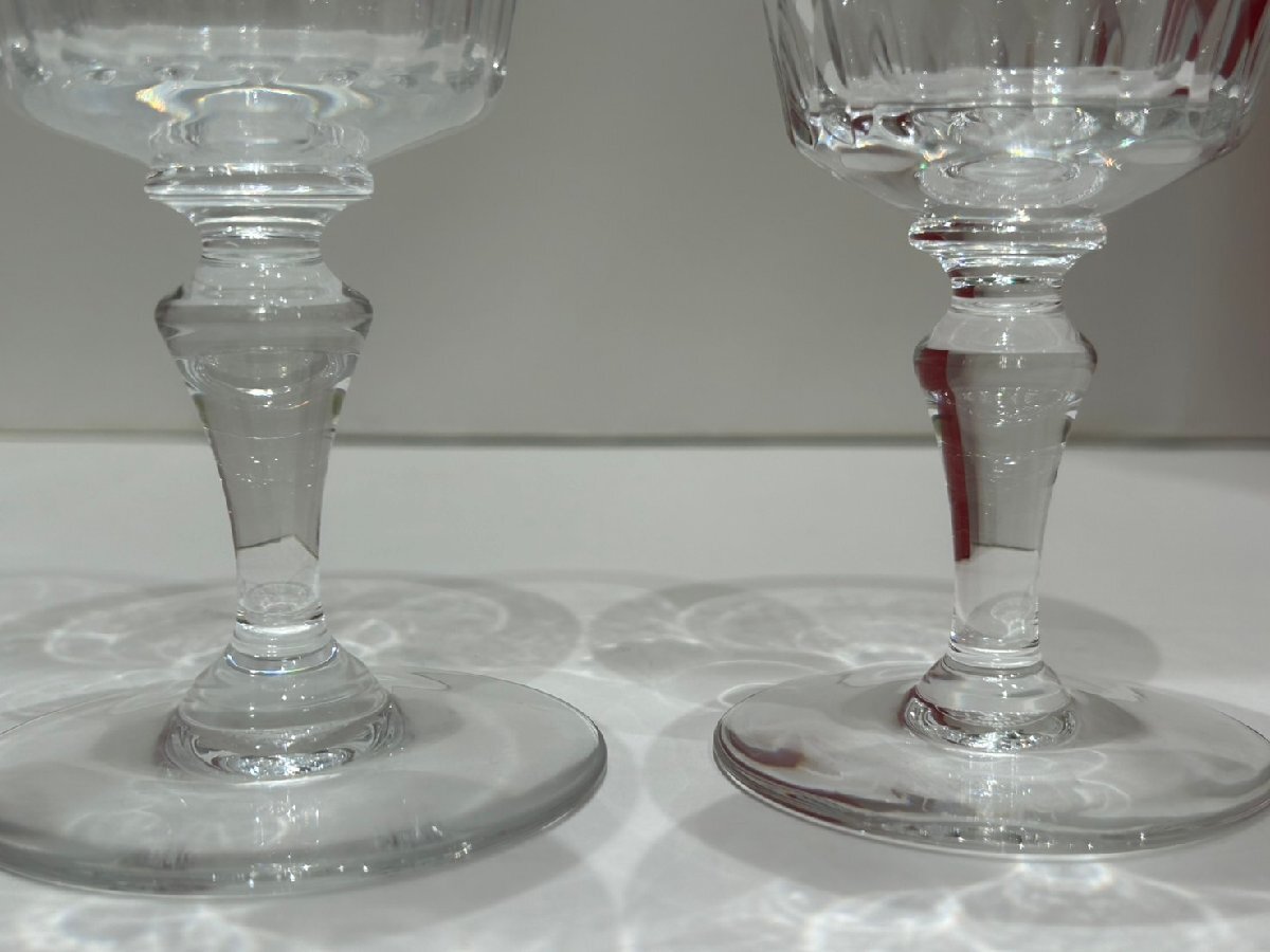 YST4389】【1円~】Baccarat バカラ パルメ ワイングラス YST4389】【1円~】Baccarat バカラ パルメ ワイングラス