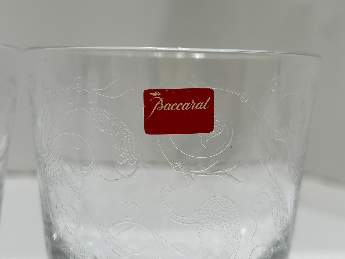 YST4388】【1円~】Baccarat バカラ パルメ ロックグラス YST4388】【1円~】Baccarat バカラ パルメ ロックグラス