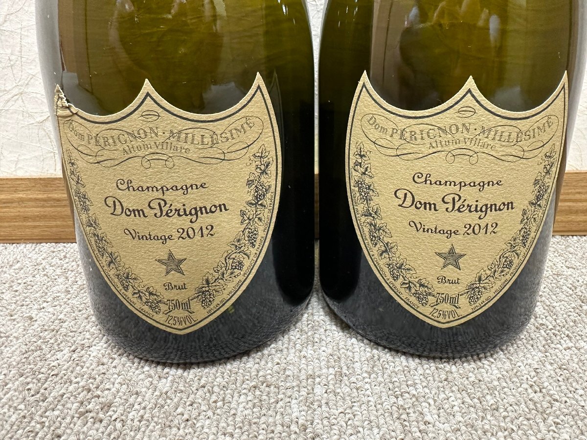 SYC4703】【未開栓 古酒】1円~ Dom Perignon 2012 750ml 12.5 SYC4703】【未開栓 古酒】1円~ Dom Perignon 2012 750ml 12.5